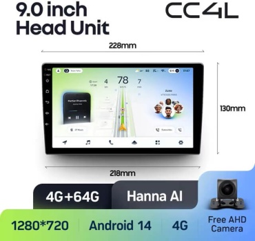 Teyes CC4L 4Gb+64Gb 2 DIN