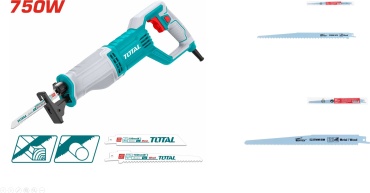 Сабельная пила Total Сабельная пила с пилками WORTEX в комплекте