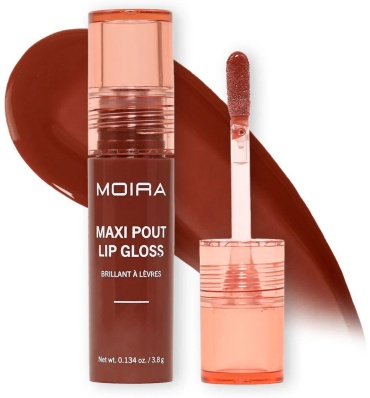 MOIRA Maxi Pout Lip Gloss блеск для губ 008, Cinnamon Spice