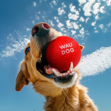  для собак WAUDOG Red Ball
