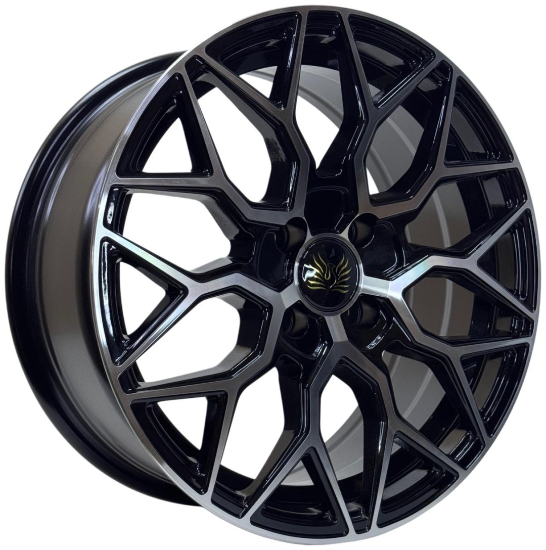 Wheels 9547DD 7x16/4x100 D67.1 ET35 4 диска черный, хром