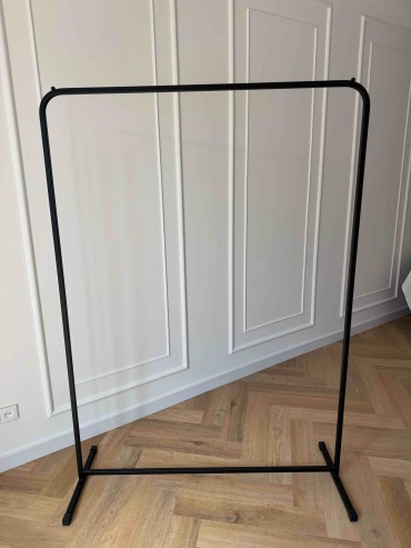 Торговая стойка для одежды 952280310, 170x120x50 см, черный