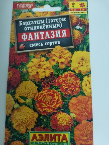 Аэлита бархатцы Фантазия смесь сортов