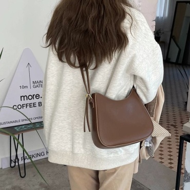 Сумка тоут AYMODA искусственная кожа коричневый