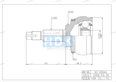 HDK ШРУС NI069A44