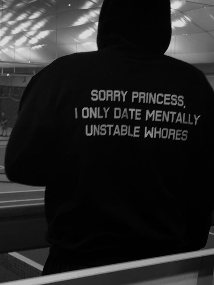 Толстовка Mustang Tee SORRY черный