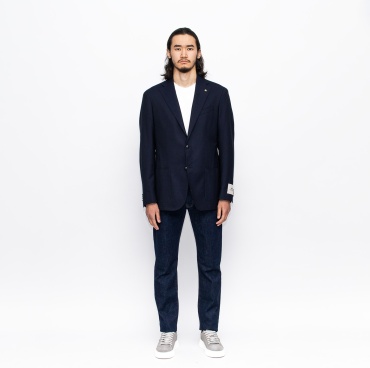 Пиджак однобортный Corneliani синий