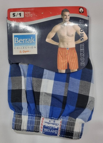 Боксеры, шорты Berrak черный, синий