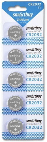 Батарейка CR2032 Smartbuy 5 шт