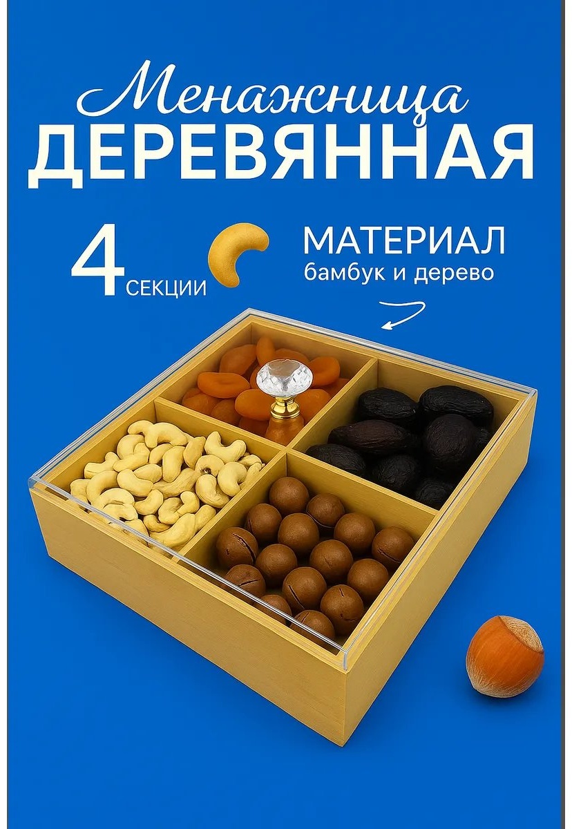 Менажница 472626793 квадратная 1 шт