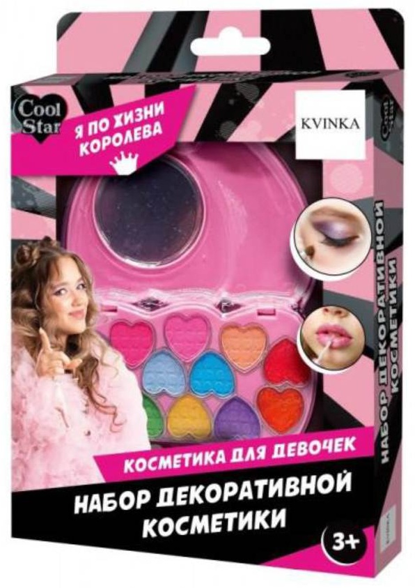 Cool Star KVINKA. Тени для век с зеркалом тени 3+