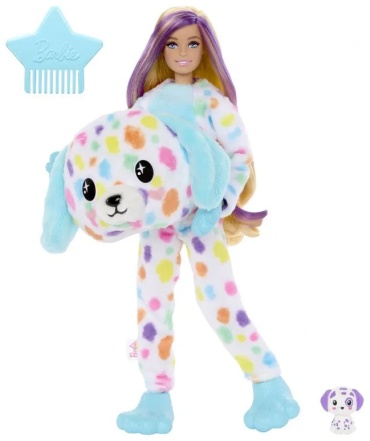 Кукла коллекционная Mattel Barbie Cutie Reveal далматинец 29 см