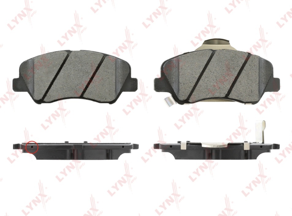 Колодки LYNXauto BD3636