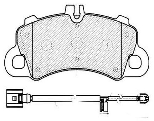 Колодки Jeenice WS299000