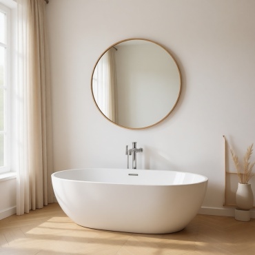 Зеркало настенное Vetro Decor 100x80 см