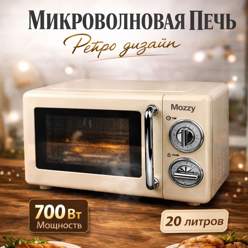 Микроволновая печь MOZZY TT-CK601 бежевый