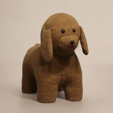 Детский пуф , 65x35x55 см, коричневый