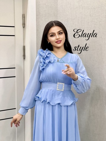 Вечернее платье Fashion Fashion голубой
