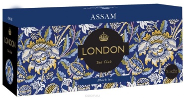 Чай London Tea Club Assam черный листовой 25 пакетиков