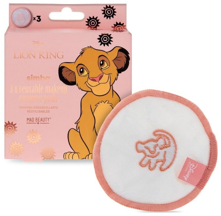 Mad Beauty ватные диски Lion King 3 шт