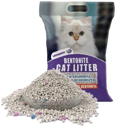 CATLITTER Лаванда бентонитовый комкующийся 5 л