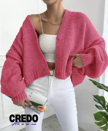 Кардиган CREDO розовый