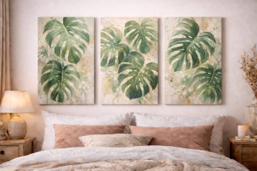 V&Ev модульная картина Листва 40x60 см