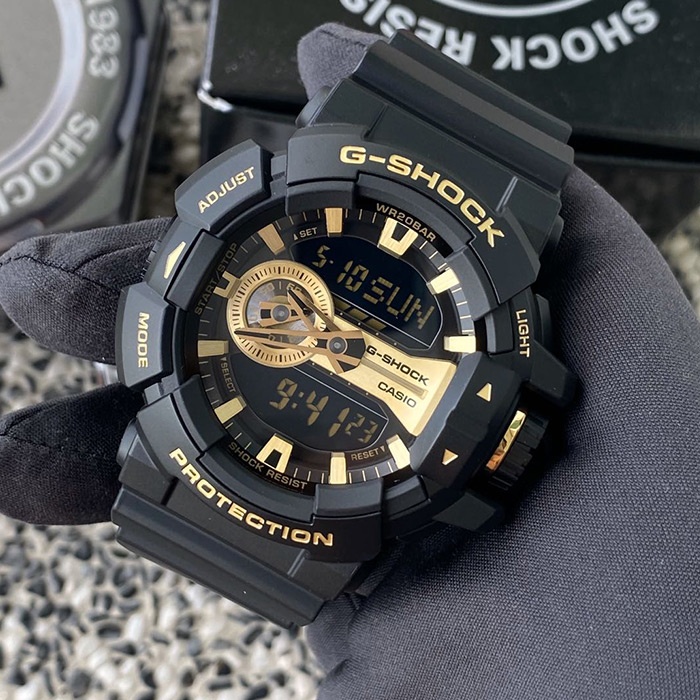 Кварцевые CASIO GA-400GB-1A9DR пластик