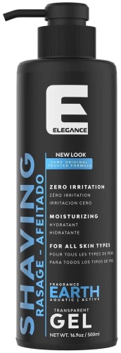 Elegance Земля plus Earth гель для бритья 500 мл