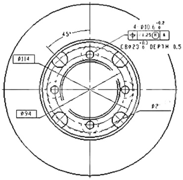 Диски PATRON передние PBD 2572