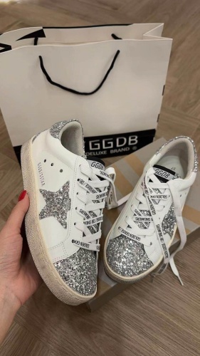 Кеды Golden Goose белый, серебристый