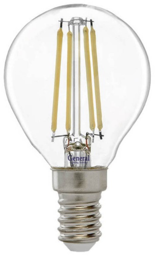 General Lighting Systems 15W E14, светодиодная, холодный белый