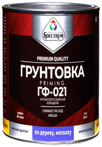 Грунтовка Spectrum Priming ГФ-021 2.7 кг, серый