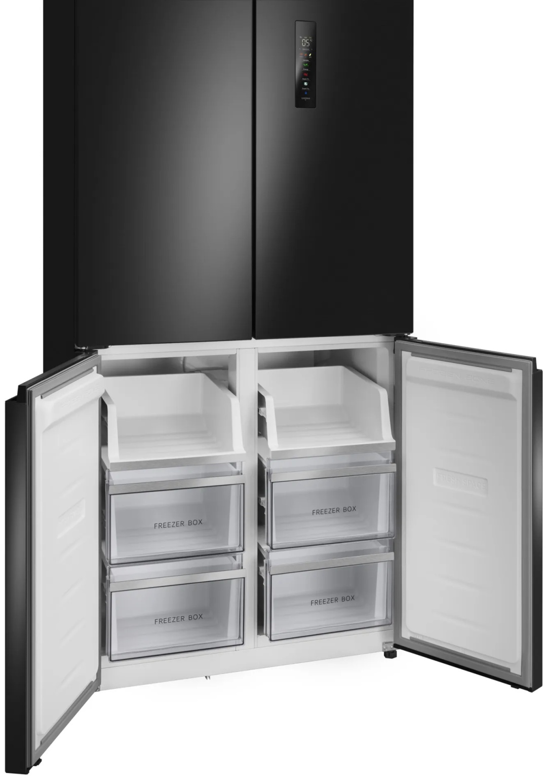 Холодильник отдельностоящий с инвертором MFR83BLACK IX TOTAL NO FROST CROSS DOOR COMFORT 2