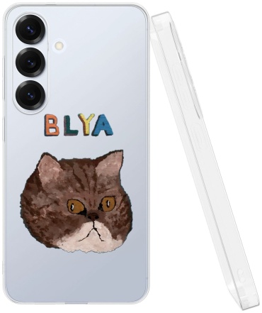 Чехол Mcover для Samsung Galaxy S25 рисунок