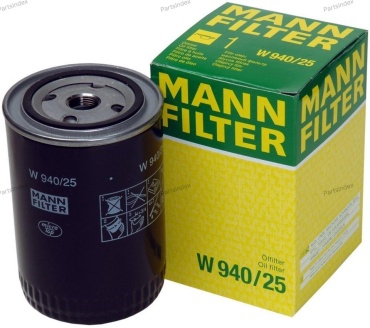 MANN FILTER Фильтр Масляный Двигателя W940/25