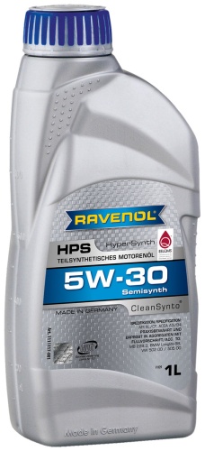 Полусинтетическое RAVENOL HPS 5W-30 1 л