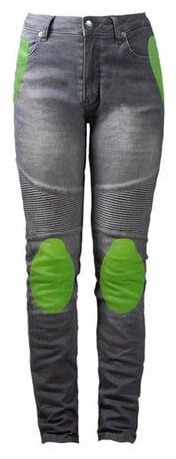 Мотоштаны JOHN DOE Betty Bikers Jeggings серый 29