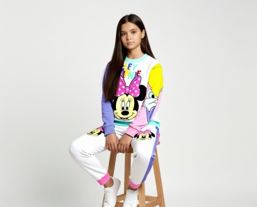 ANNA Collection Микки Маус белый, розовый
