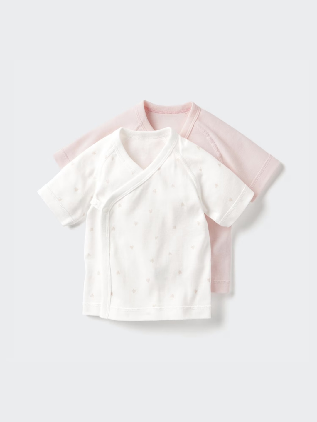 Комплект Uniqlo белый, розовый