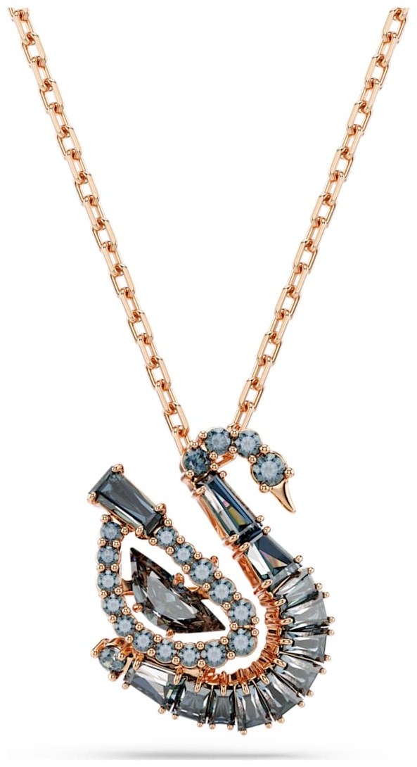 Цепь Swarovski длина 37 см бижутерный сплав кристаллы Swarovski