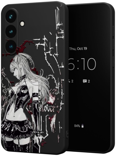 Чехол Mcover для Samsung S24 FE рисунок