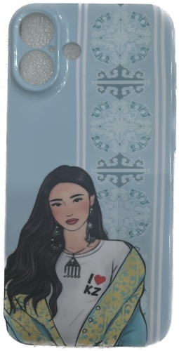 Чехол Unique Case для Apple iPhone 16 рисунок