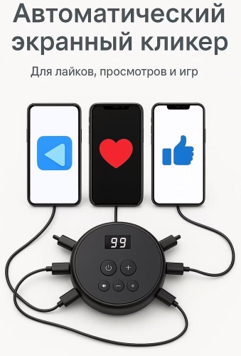 Автокликер Adisen черный