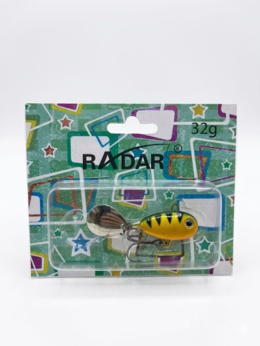 Тейл-спиннер RADAR Ратллин 1 шт 6 мм Желтая рыбка
