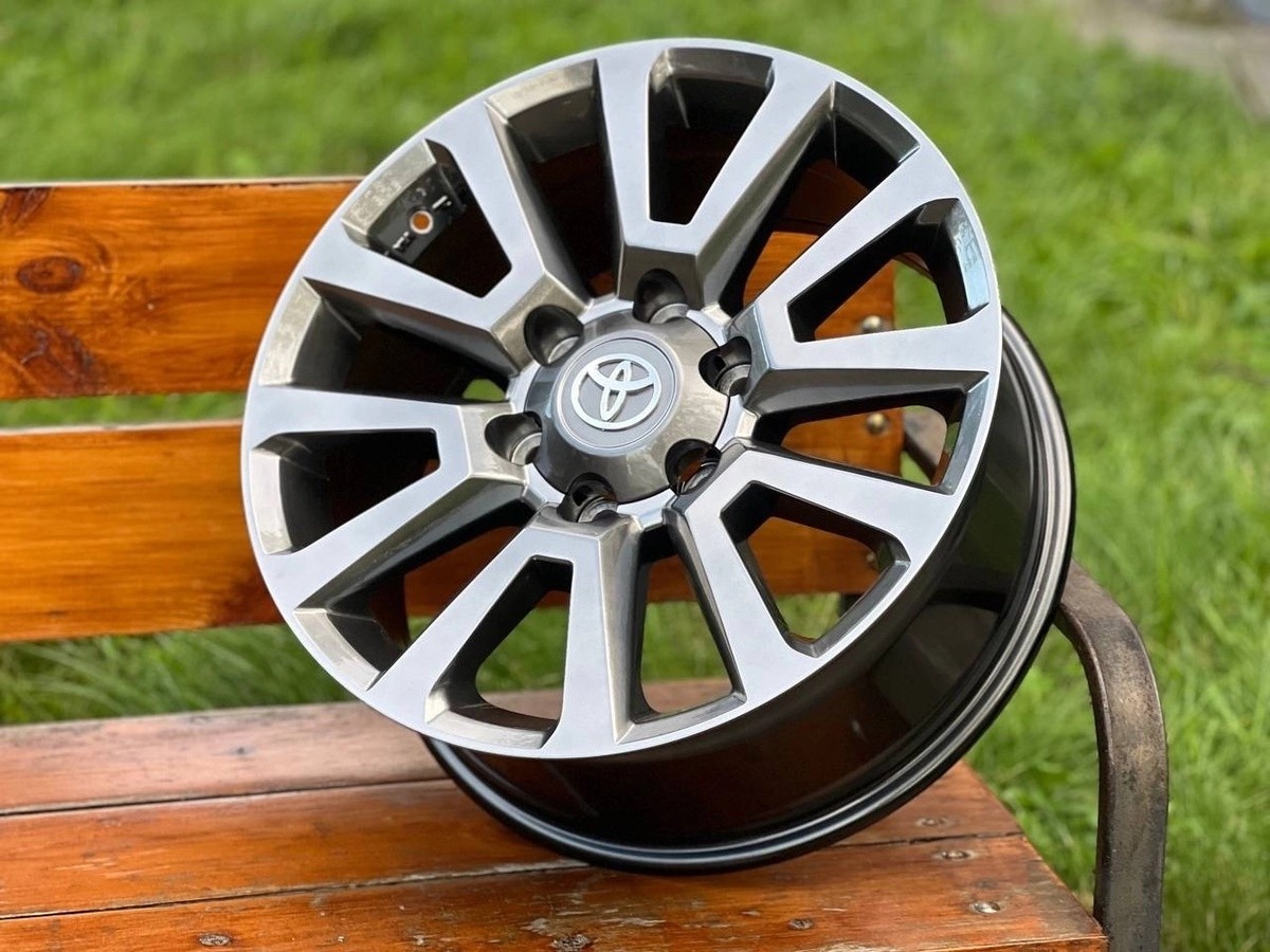 KOKO zy867-toyota-prado-HYPER BLACK 8x18/6x139.7 D106.1 ET30 4 диска черный