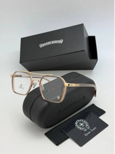 Chrome Hearts солнцезащитные очки треугольные антибликовые