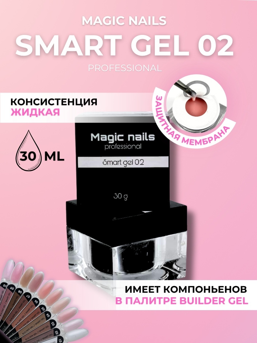 Magic Nails гель Smart 02 30 мл