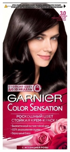 Garnier Color Sensation 3.0 роскошный каштан крем-краска 100 мл