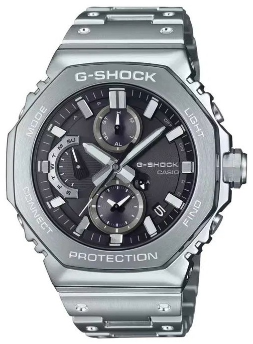 Кварцевые CASIO GMC-B2100D-1A нержавеющая сталь